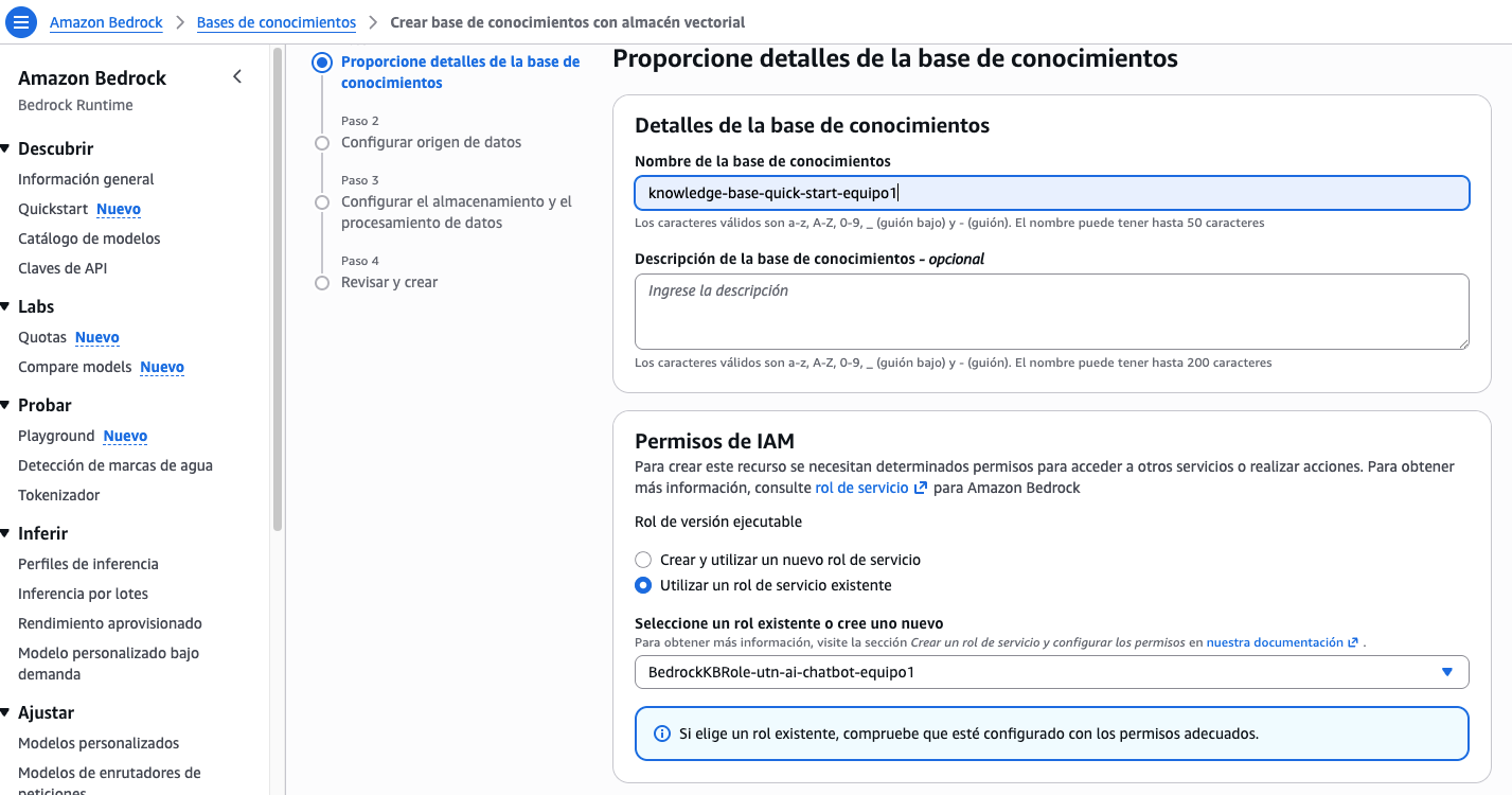 Detalles de la base de conocimiento