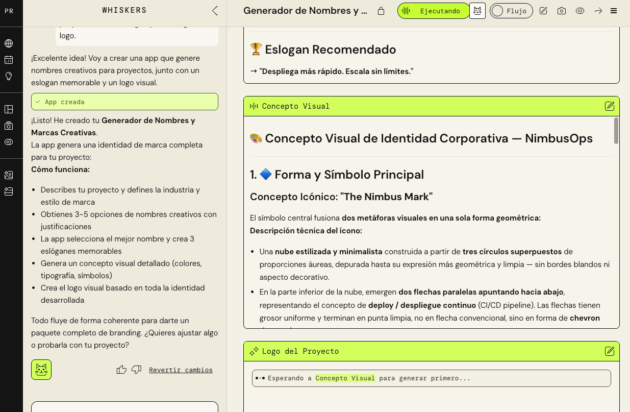 Probá y ajustá tu app en PartyRock
